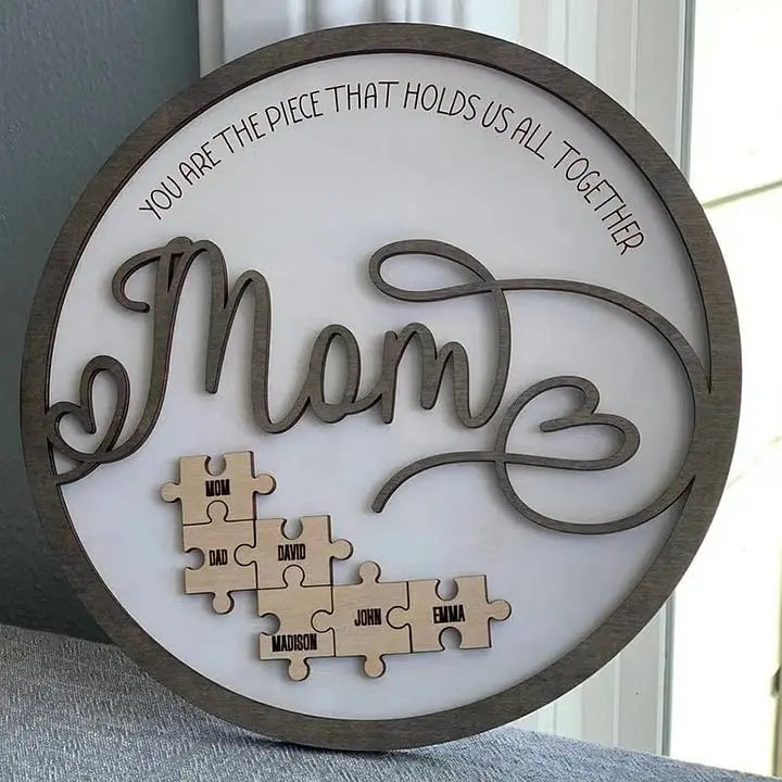 Personalized Family Photo Wooden Craft