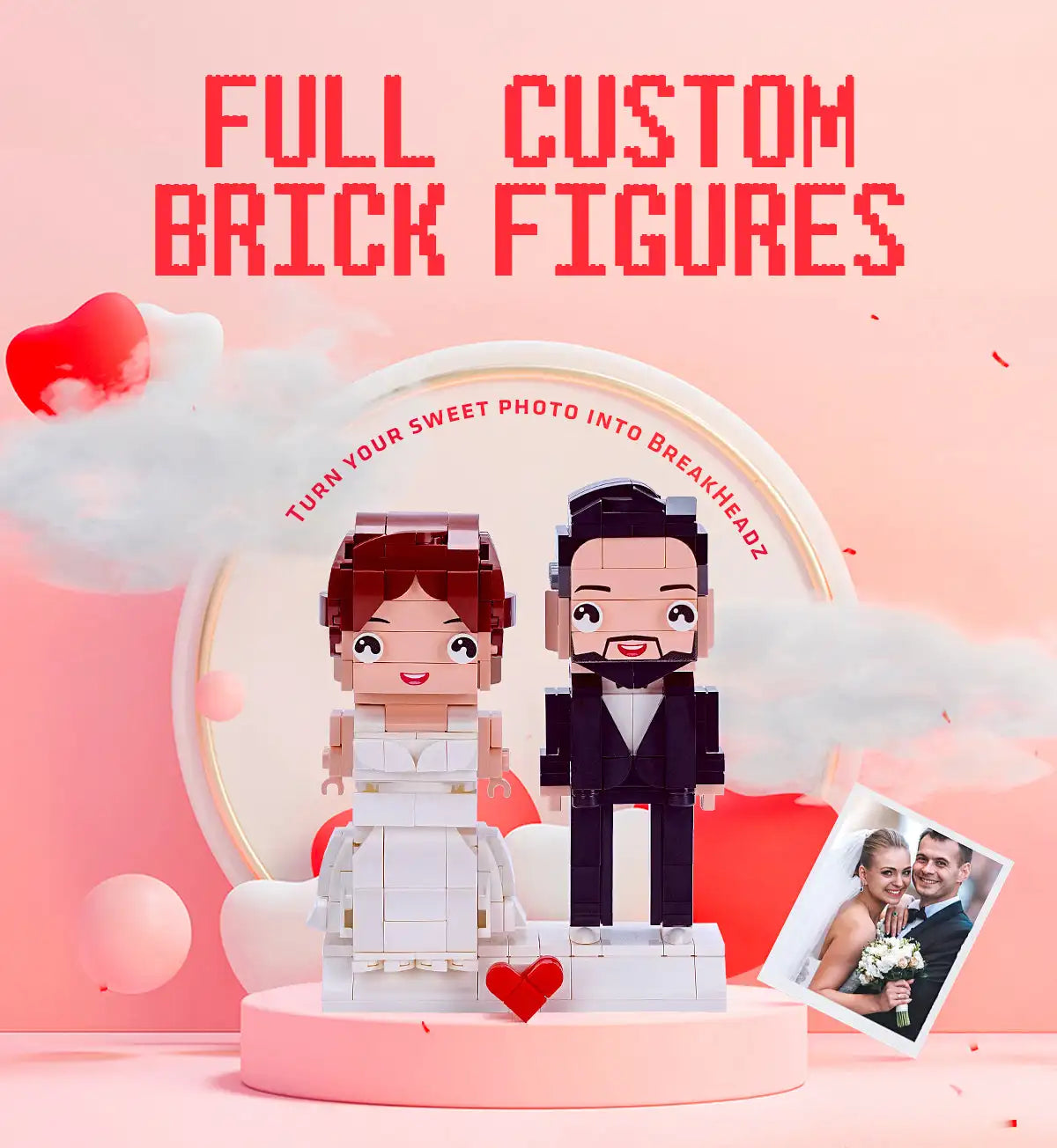 Brickheadz photo custom design